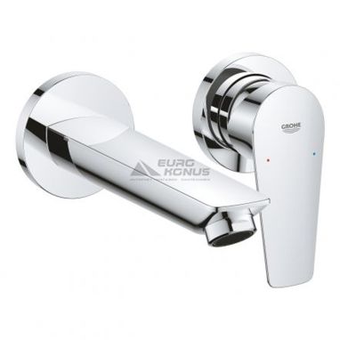GROHE Смеситель для умывальника однорычажный скрытого монтажа BAU EDGE NEW (20474001)