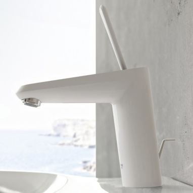 GROHE Смеситель для умывальника однорычажный Eurodisc Joy (23427LS0) белый