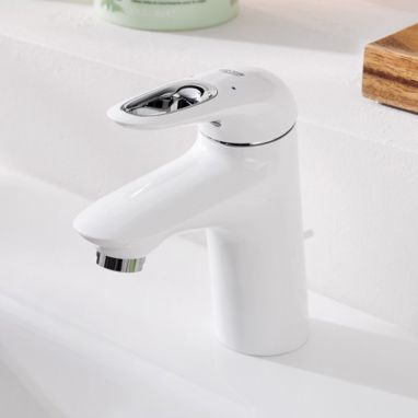 GROHE Смеситель для умывальника однорычажный Eurostyle (33558LS3) белый