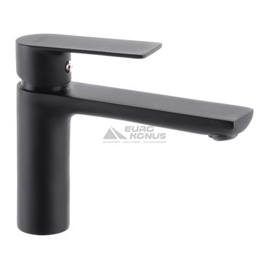 HAIBA Смеситель для умывальника однорычажный Alex 001 Long Black (HB3922)