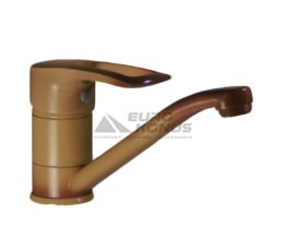 HAIBA Смеситель для умывальника однорычажный Hansberg 004-15 Coffee (HB0186)