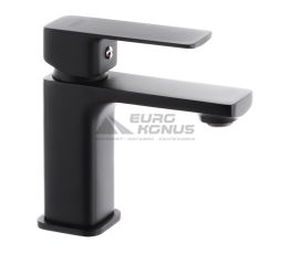 HAIBA Смеситель для умывальника однорычажный Kubus 001 Black (HB3928)