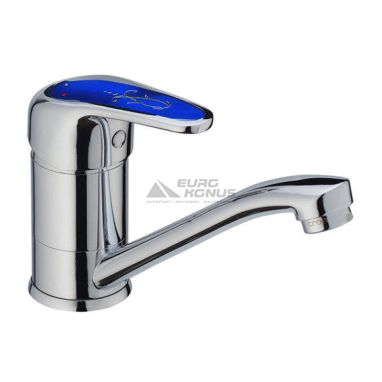 HAIBA Смеситель для умывальника однорычажный Magic Blue 004-15 (HB0666)