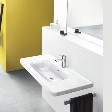 HANSGROHE Смеситель для умывальника однорычажный Logis (71107000)