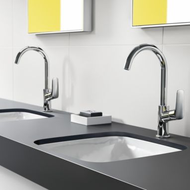 HANSGROHE Смеситель для умывальника однорычажный Logis (71130000)