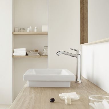 HANSGROHE Смеситель для умывальника однорычажный Metris Classic (31078000)