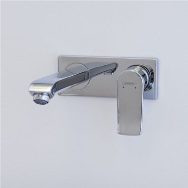 HANSGROHE Внешняя часть смесителя однорычажного для умывальника Metris (31085000)
