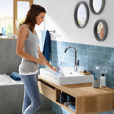 HANSGROHE Смеситель для умывальника однорычажный Novus (71128000)