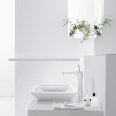 HANSGROHE Смеситель для умывальника однорычажный PuraVida (15072400)