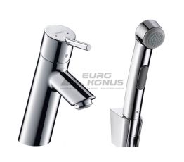 HANSGROHE Смеситель для умывальника однорычажный с гигиеническим душем Talis (32140000)