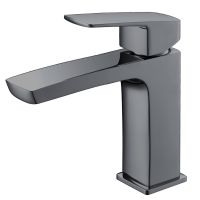 IMPRESE Смеситель для умывальника однорычажный GRAFIKY черный никель (ZMK041807010)