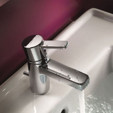 KLUDI Смеситель для умывальника однорычажный Zenta XL (382600575W)