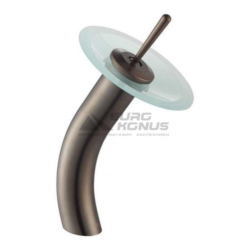 KRAUS Смеситель для умывальника однорычажный KGW-1700 ORB темный шоколад