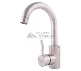 KRONER Смеситель для умывальника однорычажный KRP Edelstahl Klassisch-ESG011 (CV022999)