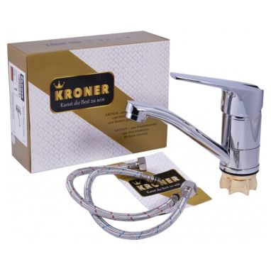 KRONER Смеситель для умывальника однорычажный KRM Odra-C010 (CV019267)