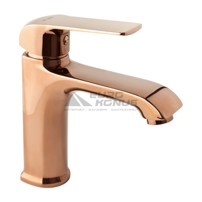 VALVEX Смеситель для умывальника однорычажный Aurora Rose Gold (2445200)