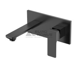 VOLLE Смеситель для умывальника однорычажный скрытого монтажа De la Noche (10-40-1300-black)