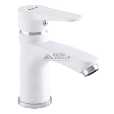 ZERIX Смеситель для умывальника однорычажный PUD1 146 White (ZX2797)