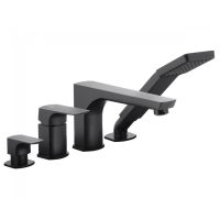 ARMATURA Смеситель для ванны однорычажный скрытого монтажа Mokait Black 5535-210-81