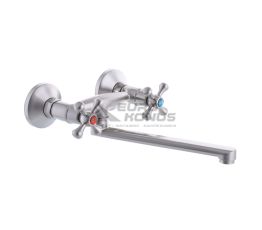 EURO PRODUCT Смеситель для кухни двухвентильный Smes 361 Stainless Steel (EP0097)