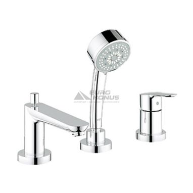GROHE Смеситель для ванны однорычажный скрытого монтажа Bau Edge (25117000)