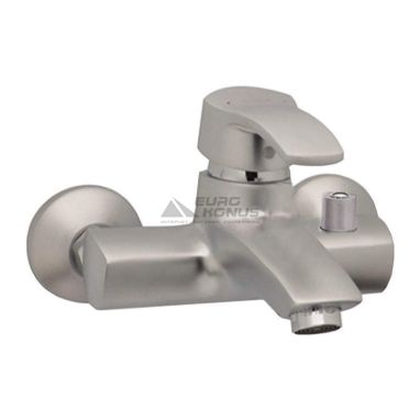 HAIBA Смеситель для ванны однорычажный Focus Euro 009 Satin (HB0125)