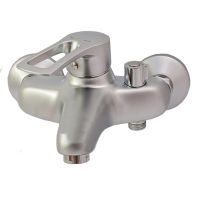HAIBA Смеситель для ванны однорычажный Hansberg Euro 009 Satin (HB0198)