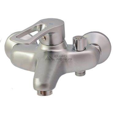 HAIBA Смеситель для ванны однорычажный Hansberg Euro 009 Satin (HB0198)