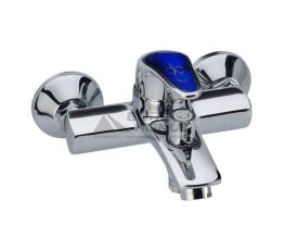 HAIBA Смеситель для ванны однорычажный Magic Blue Euro 009 (HB0697)