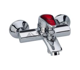 HAIBA Смеситель для ванны однорычажный Magic Red Euro 009 (HB0698)