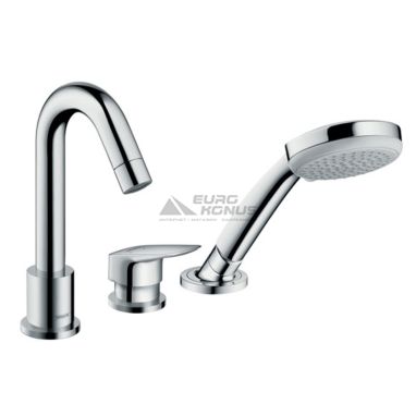 HANSGROHE Внешняя часть смесителя однорычажного для ванны Logis (71310000)