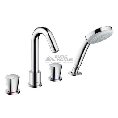 HANSGROHE Внешняя часть смесителя двухвентильного для ванны Logis (71314000)