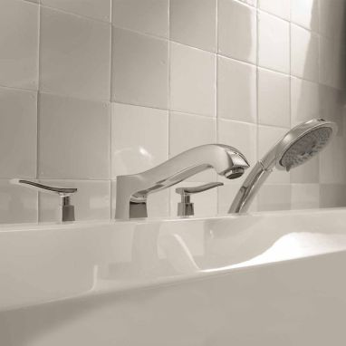 HANSGROHE Внешняя часть смесителя двухвентильного для ванны Metris Classic (31314000)