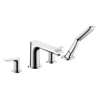 HANSGROHE Внешняя часть смесителя двухвентильного для ванны Metris (31442000)