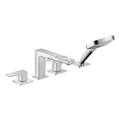HANSGROHE Внешняя часть смесителя двухвентильного для ванны Metropol (32553000)