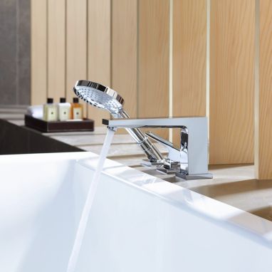 HANSGROHE Внешняя часть смесителя однорычажного для ванны Metropol (74551000)