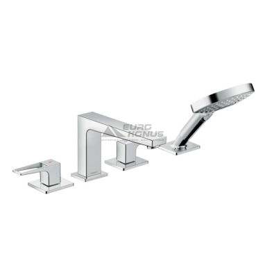 HANSGROHE Внешняя часть смесителя двухвентильного для ванны Metropol (74553000)
