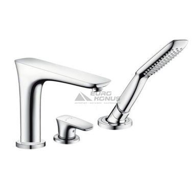 HANSGROHE Внешняя часть смесителя однорычажного для ванны PuraVida (15432000)