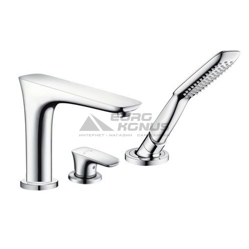 HANSGROHE Внешняя часть смесителя однорычажного для ванны PuraVida (15432000)