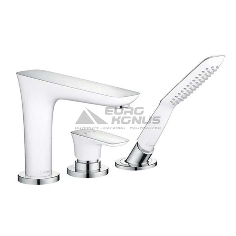 HANSGROHE Внешняя часть смесителя однорычажного для ванны PuraVida (15432400)