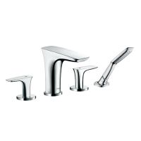 HANSGROHE Внешняя часть смесителя двухвентильного для ванны PuraVida (15446000)