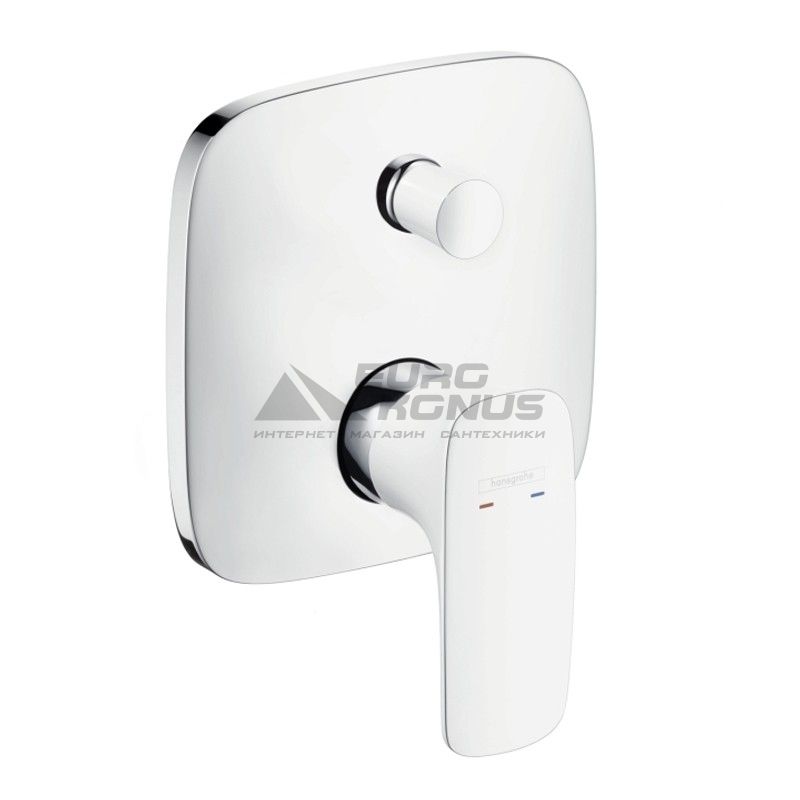 HANSGROHE Внешняя часть смесителя однорычажного для ванны PuraVida (15447400)