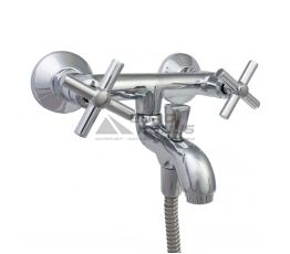 KRONER Смеситель для ванны двухвентильный KRM Aller-C060 (CV012062)
