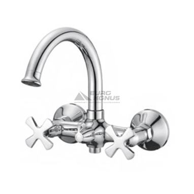 MIXXUS Смеситель для ванны двухвентильный Premium Fobos Euro 009 (MI0616)
