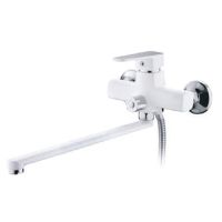 MIXXUS Смеситель для ванны однорычажный Missouri Euro 006 White (MI0597)