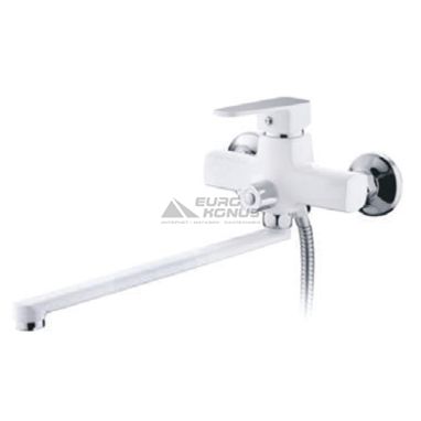 MIXXUS Смеситель для ванны однорычажный Missouri Euro 006 White (MI0597)