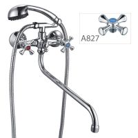 ZERIX Смеситель для ванны двухвентильный DFR-A 827 (ZX0014)