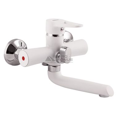 ZERIX Змішувач для ванни одноважільний PUD3 045 White