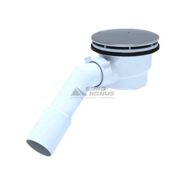 АНИ Пласт Сифон для душевого поддона 1 1/2" x 90, h 65 с переходной трубкой 45° 40/50 (E321CEU)