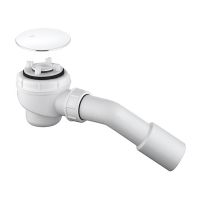 KLUDI Сифон для душевого поддона 1 1/2" x 50 с переходной трубкой 45° 40/50 Tasso 50 (2105205-00)